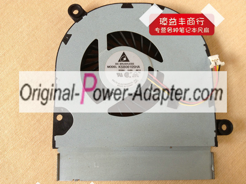 NEW DELTA KSB06105HA-BK14 5V 0.4A 3PIN CPU FAN